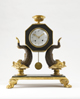 Austrian Mantel Clock, Vienna, circa 1825.